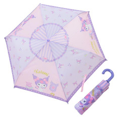 Japan Sanrio Folding Umbrella - Kuromi : Baku Dessert Purple