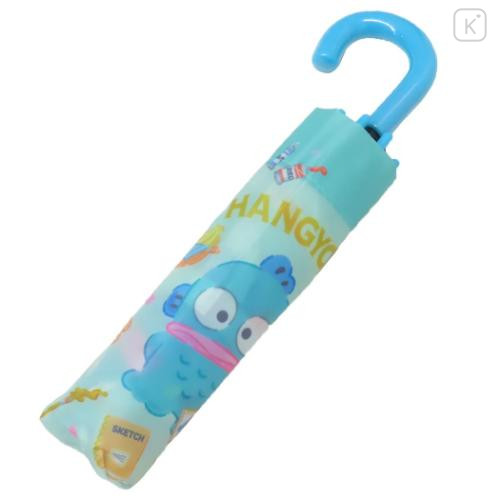 Japan Sanrio Folding Umbrella - Hangyodon : Artist - 6