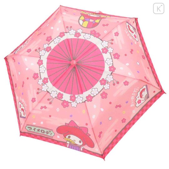 Japan Sanrio Folding Umbrella - My Melody : Japanese Retro Romance - 2