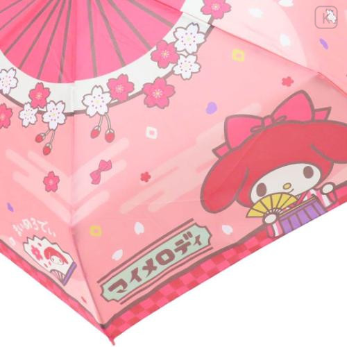 Japan Sanrio Folding Umbrella - My Melody : Japanese Retro Romance - 4