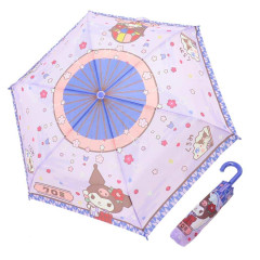Japan Sanrio Folding Umbrella - Kuromi : Japanese Retro Romance