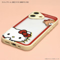 Japan Sanrio IIIIfit Plump Frame iPhone Air Case - Hello Kitty - 3