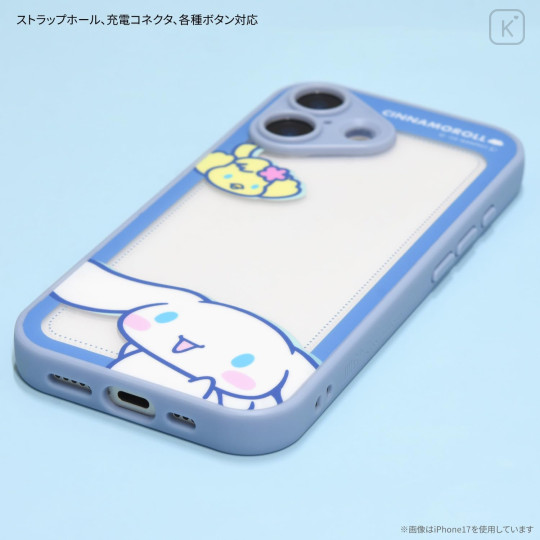 Japan Sanrio IIIIfit Plump Frame iPhone Air Case - Cinnamoroll - 3