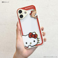 Japan Sanrio IIIIfit Plump Frame iPhone 17 Pro Case - Hello Kitty - 5