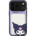 Japan Sanrio IIIIfit Plump Frame iPhone 17 Pro Case - Kuromi - 1