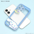 Japan Sanrio IIIIfit Plump Frame iPhone 17 Pro Case - Cinnamoroll - 2