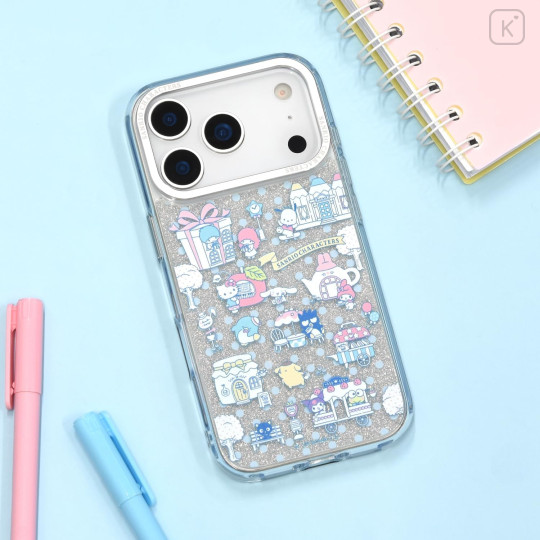Japan Sanrio Camera Frame iPhone 17 Pro Case - Characters Glitter - 7