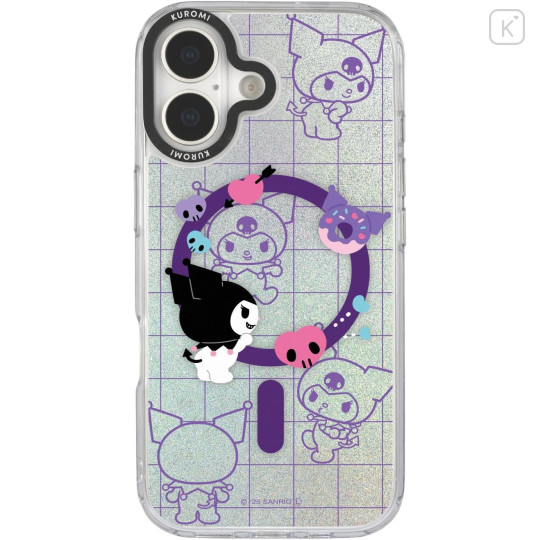 Japan Sanrio Camera Frame iPhone 17 Case with MagSafe - Kuromi - 1