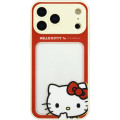 Japan Sanrio IIIIfit Plump Frame iPhone 17 Pro Max Case - Hello Kitty - 1