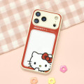 Japan Sanrio IIIIfit Plump Frame iPhone 17 Pro Max Case - Hello Kitty - 6