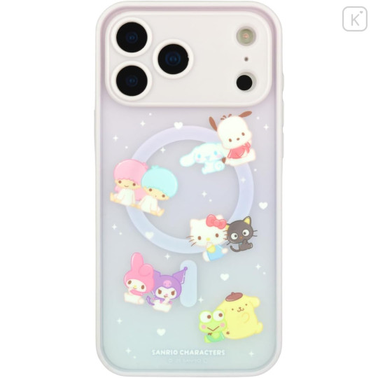 Japan Sanrio IIIIfit Plump Frame iPhone 17 Pro Max Case with MagSafe - Characters - 1