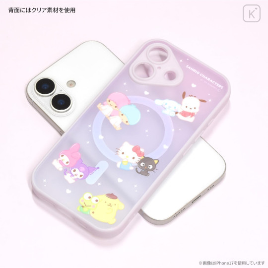 Japan Sanrio IIIIfit Plump Frame iPhone 17 Pro Max Case with MagSafe - Characters - 2