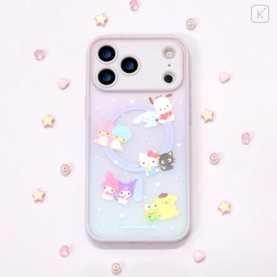 Japan Sanrio IIIIfit Plump Frame iPhone 17 Pro Max Case with MagSafe - Characters - 6