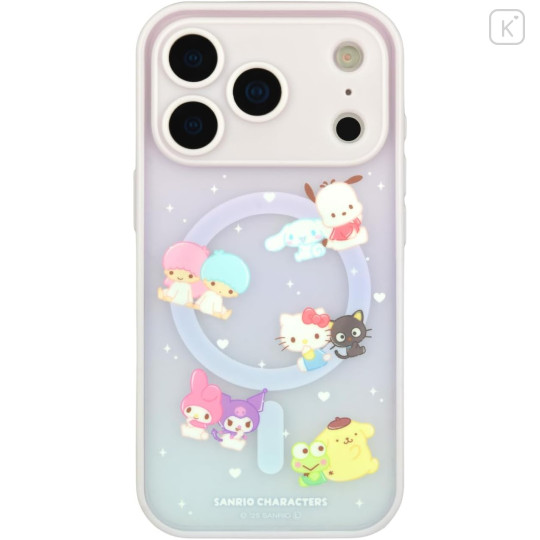 Japan Sanrio IIIIfit Plump Frame iPhone 17 Pro Case with MagSafe - Characters - 1
