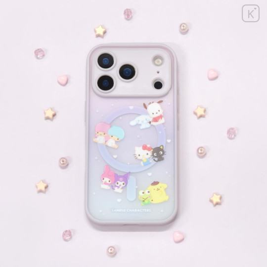 Japan Sanrio IIIIfit Plump Frame iPhone 17 Pro Case with MagSafe - Characters - 6