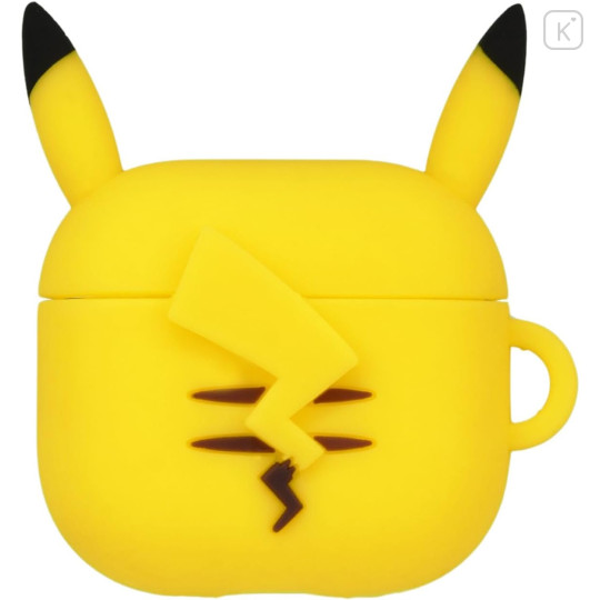 Japan Pokemon AirPods 4 Silicone Case - Pikachu - 1