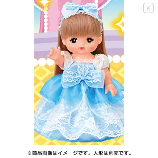 Japan Mell-chan Dress-up Clothes - Blue Princess Dress - 2