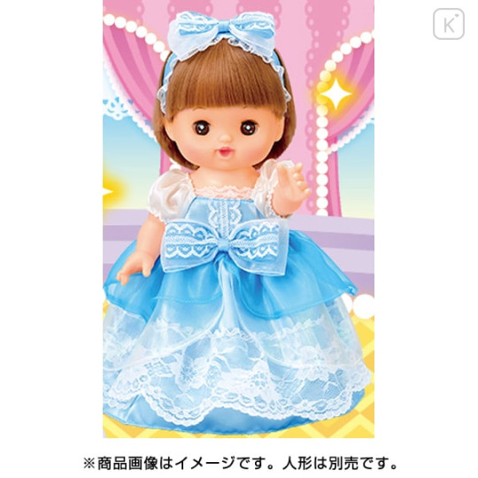 Japan Mell-chan Dress-up Clothes - Blue Princess Dress - 3