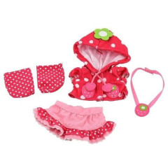 Japan Mell-chan Dress-up Clothes - Strawberry Hoodie