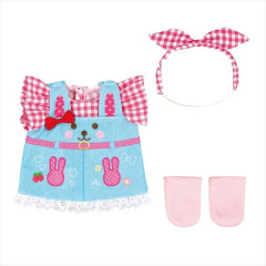 Japan Mell-chan Dress-up Clothes - Bunny Denim Dress