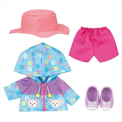 Japan Mell-chan Dress-up Clothes - Bear Camping Outfit