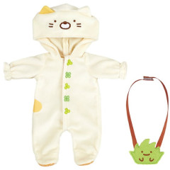 Japan Mell-chan Dress-up Clothes - Sumikkogurashi Cat Neko Outfit Zasso Bag