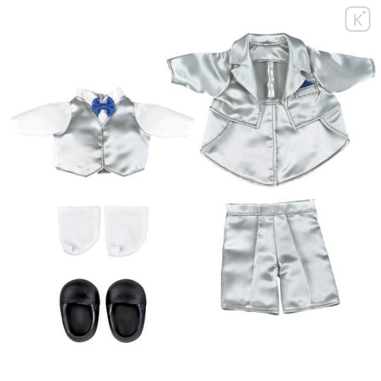 Japan Mell-chan Dress-up Clothes - Tuxedo Silver - 1