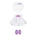 Japan Mell-chan Dress-up Clothes - Thrilling White Dress - 1