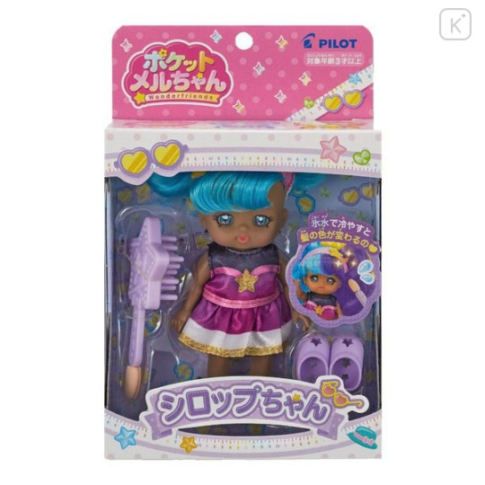 Japan Pocket Mell-chan Doll Set - Syrup Shiroppu-chan - 4