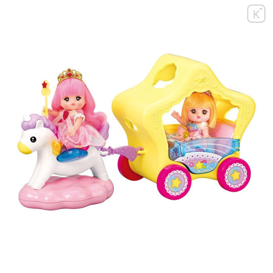 Japan Pocket Mell-chan Doll Playset - Star Carriage - 2