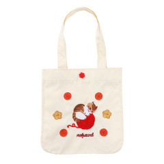 Japan Mofusand Lunch Tote Bag - Cat Yarn Ball Ivory