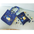 Japan Mofusand Drawstring Bag - Cat Yarn Ball Navy - 2