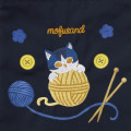 Japan Mofusand Drawstring Bag - Cat Yarn Ball Navy - 4