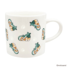 Japan Mofusand Porcelain Mug - Shark Cat Openwork Hotarude Light Shine