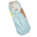 Japan San-X Fluffy Socks - Chairoikoguma : Basic Rilakkuma Flower - 2