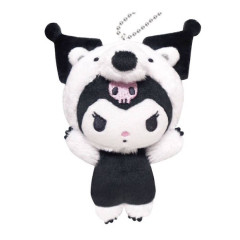Japan Sanrio Mascot Holder - Kuromi : Cheers Banzai Series Anteater