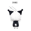 Japan Sanrio Mascot Holder - Kuromi : Cheers Banzai Series Anteater - 2