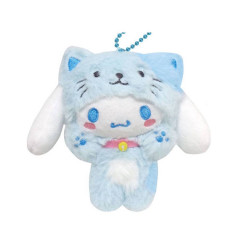 Japan Sanrio Mascot Holder - Cinnamoroll : Cheers Banzai Series Cat