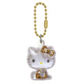 Japan Sanrio Acrylic Keychain - Hello Kitty : Leopard Plump 3D - 1