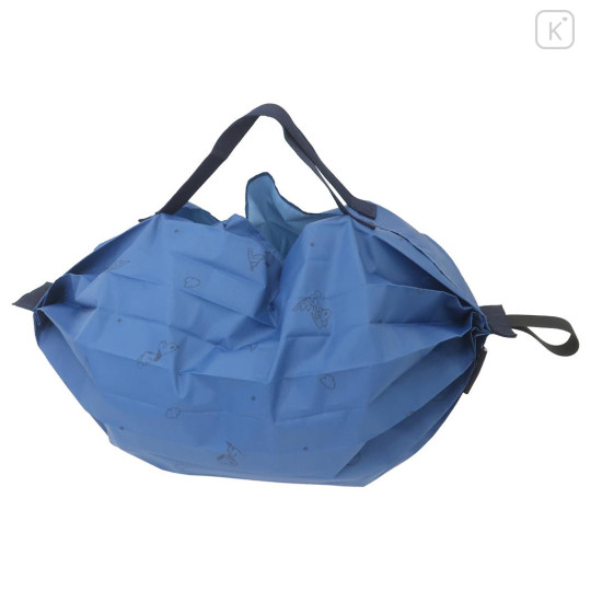 Japan Peanuts Shupatto Compact Bag (S) - Snoopy : Navy Blue - 1