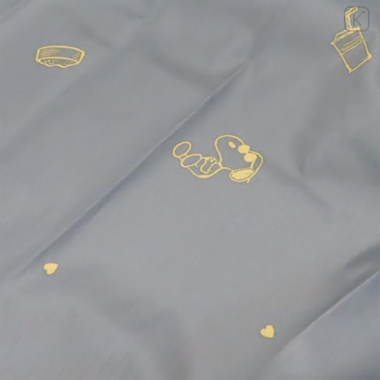 Japan Peanuts Shupatto Compact Bag Drop (M) - Snoopy : Joe Cool Grey - 3