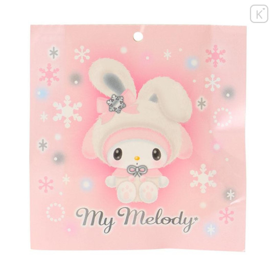 Japan Sanrio Original Mascot Holder - My Melody : Christmas Snow Rabbit & Candy Ramune - 4