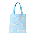 Japan Sanrio Original Mini Tote Bag - Cinnamoroll : Christmas Snow Rabbit & Snack - 1