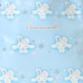 Japan Sanrio Original Mini Tote Bag - Cinnamoroll : Christmas Snow Rabbit & Snack - 2
