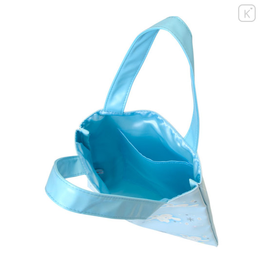 Japan Sanrio Original Mini Tote Bag - Cinnamoroll : Christmas Snow Rabbit & Snack - 3