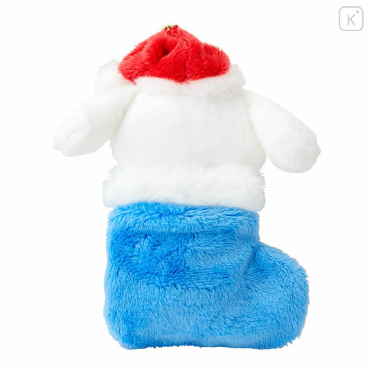 Japan Sanrio Original Mascot Holder - Cinnamoroll : Christmas Stocking Boot & Cookie - 3