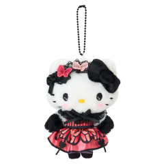 Japan Sanrio Original Mascot Holder - Hello Kitty : Butterfly White