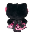 Japan Sanrio Original Mascot Holder - Hello Kitty : Butterfly Black - 3