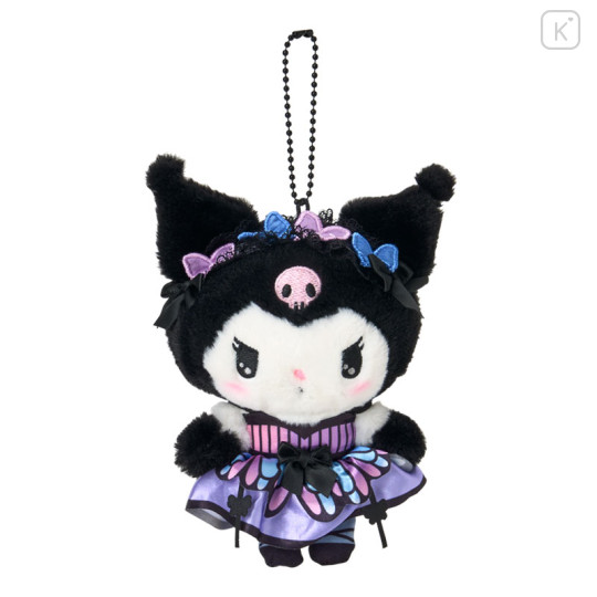 Japan Sanrio Original Mascot Holder - Kuromi : Butterfly - 1
