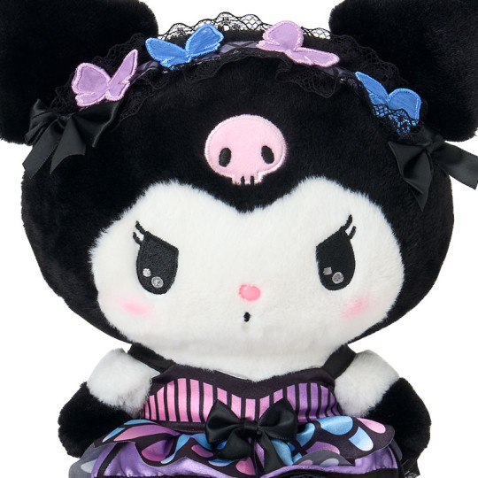 Japan Sanrio Original Plush Toy - Kuromi : Butterfly - 3